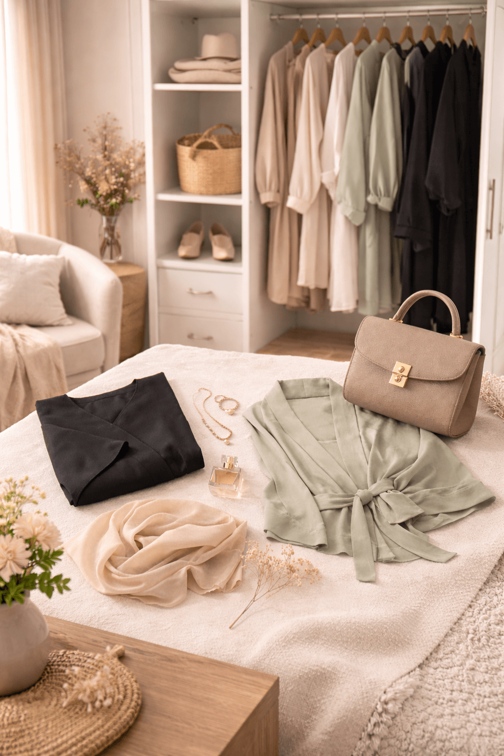 Bannière d’accueil Ettis Mode – dressing de mode pudique femme avec abayas, hijabs, ensembles, sacs et bijoux élégants.