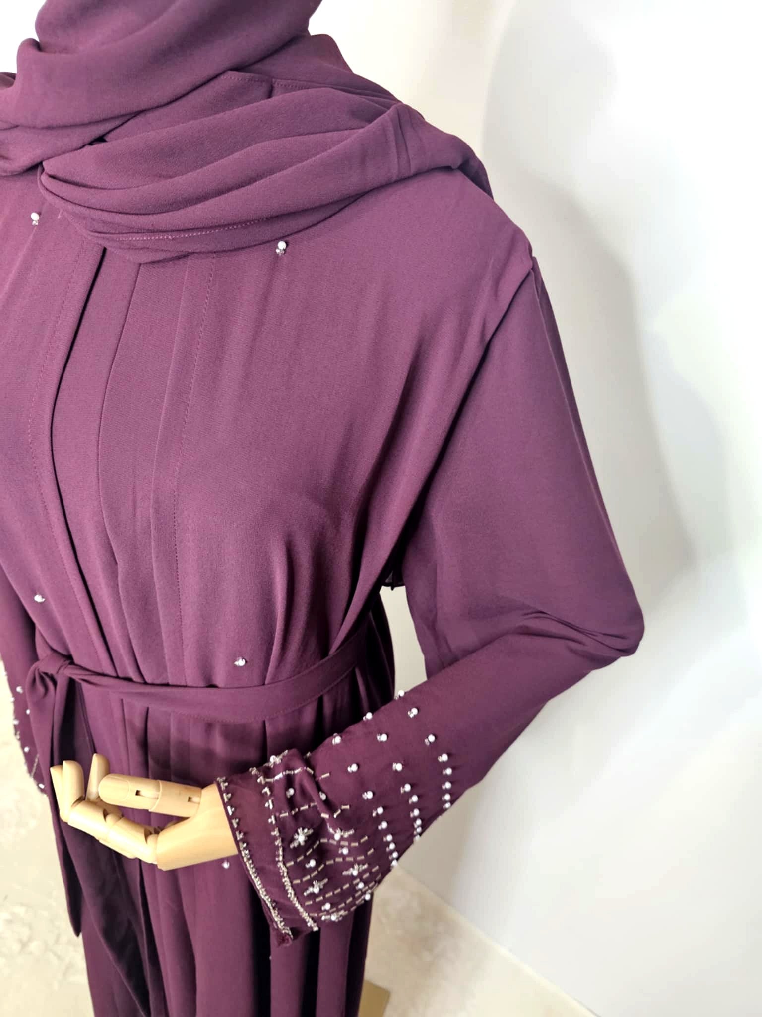 Abaya perlée – Spécial Ramadan & Aïd 2026 ✨ Ettis Mode