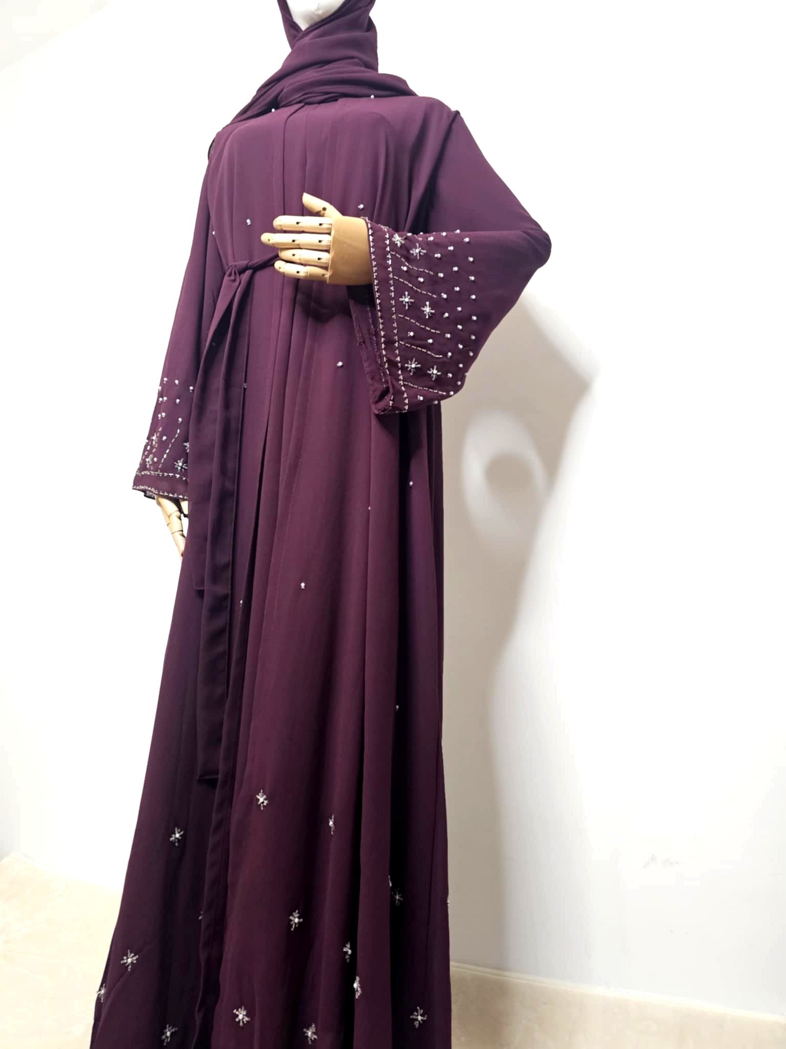 Abaya perlée – Spécial Ramadan & Aïd 2026 ✨ Ettis Mode