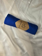 hijab long bleu roi fluide présentation produit ettis mode