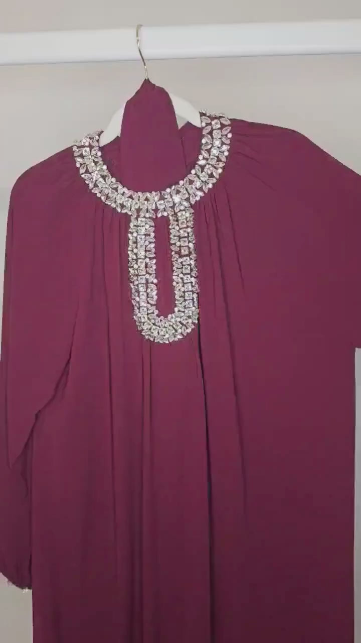 Robe ferace élégante taille standard 38 à 50 coupe fluide Ettis Mode